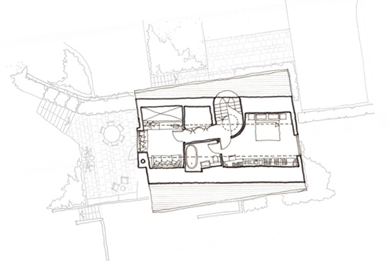 doma architects projects sharow existing plan